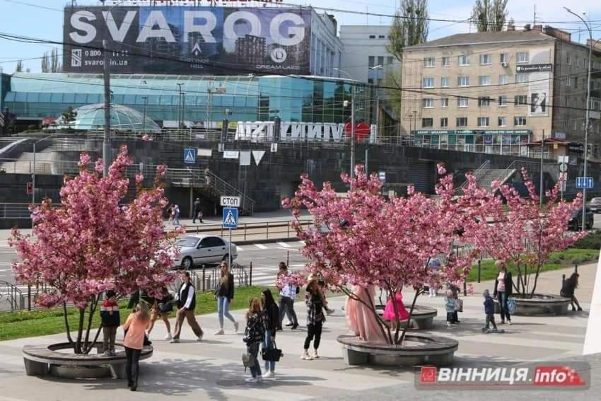 4 Площа Гагаріна Apartment วินนิตซา ภายนอก รูปภาพ